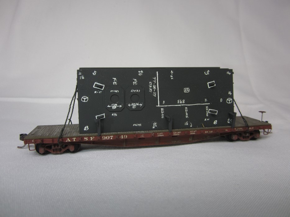 Photo of 3rd Place Freight car Flat 90749 with load