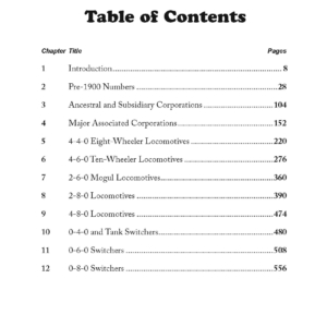 Steam Compendium vol 2 Table of Contents