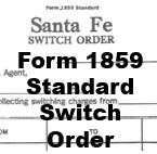 Form 1859 Standard - Switch Order