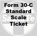 Form 30-C Standard - Scale Ticket
