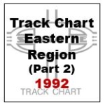 Track Chart - Eastern Region (Part 2) - 1992