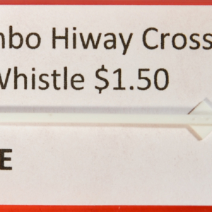 Highway crossing and station sign part
