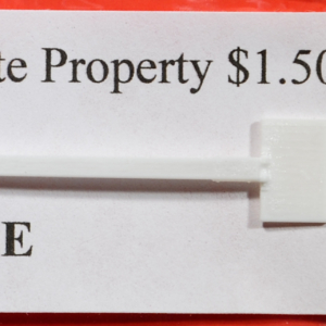 HO Santa Fe "private property" sign