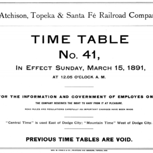 System Employee Timetables, 1891 (Digital Download) - Image 2