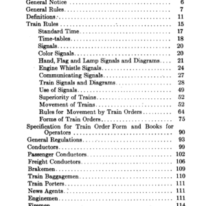 1927 Rules of the Operating Department [WA] - Image 2