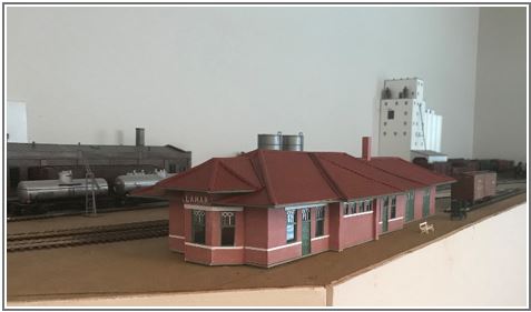 Model of Lamar CO depot by Denny Krausman