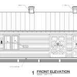 Image of Philmont Metcalf Station depot plans