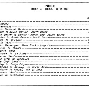 1950 Newton-Denver Track Charts [WA] - Image 3