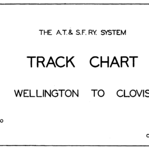 1951 Wellington-Clovis Track Charts [WA]