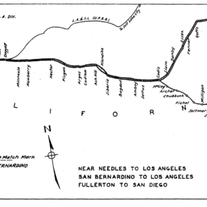 1951 Los Angeles Division Track Charts [WA] - Image 3