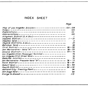 1951 Los Angeles Division Track Charts [WA] - Image 4