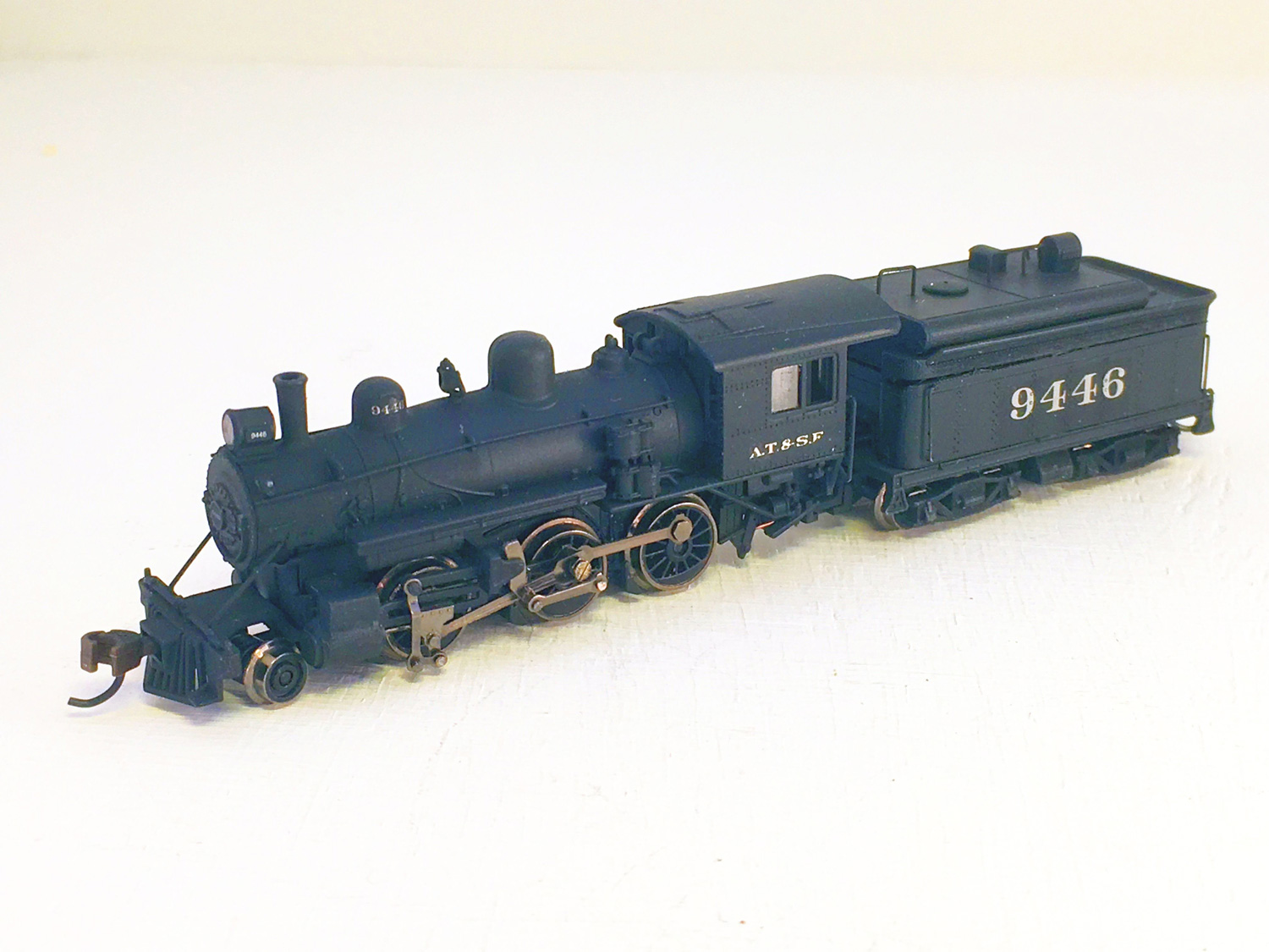 Vintage Minitrix 2916 at & SF Santa FE Steam Locomotive 9100 N Scale 9mm for sale online 