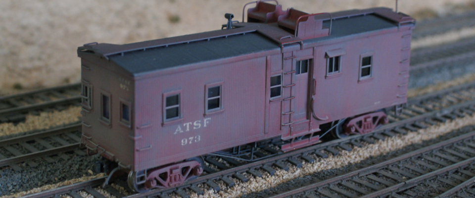 ATSF Caboose #973 (model)