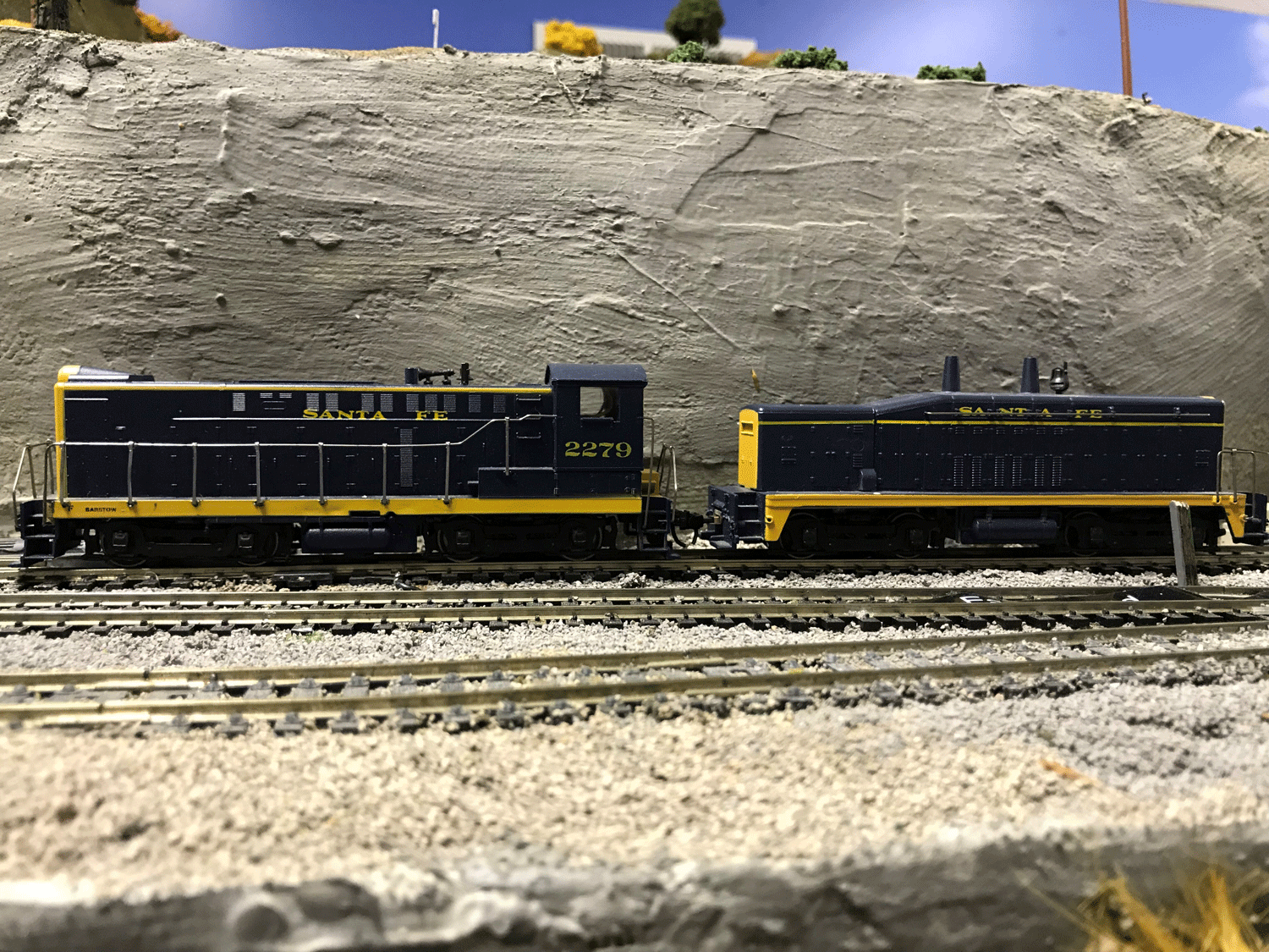 ATSF TR4 Cow and Calf #2279 (model)