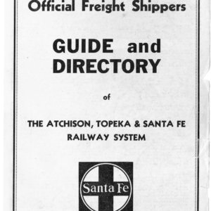 ATSF Official Freight Shippers Guide and Directory circa 1939 (TA) - Image 2