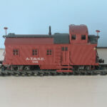 ATSF Caboose #788 (model)