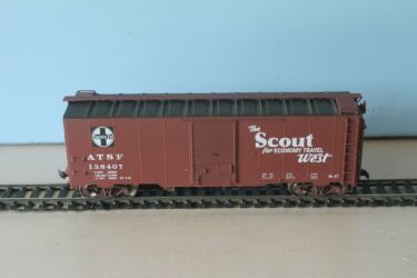 ATSF Bx-27 #138407 (model)