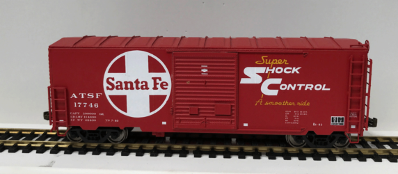 Details about   87-506 Santa Fe 40' & 50' Box Cars 1947-1959 Ship and Travel HO Scale 