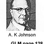 17. A.K. Johnson was Superintendent of the Albuquerque Division. We are looking for an original photo.