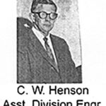 C.W. Henson was an Assistant Division Engineer on the Albuquerque Division.