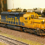 This is one of my latest builds from the Kato SD40-2. It's received a snoot nose and many detail changes and additions to help match it's prototype.