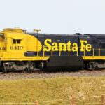 I built this model with an Atlas U23B as the starting point - much like the Santa Fe did with the real 7200 / 6419. Many details were added to match the prototype and the rear sand box extensions were scratch built. This model won a first place ribbon and received a certificate at the Tulsa Convention in 2017.