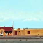 I built this with a Walthers Santa Fe Depot as the starting point. Alterations were made as needed and the freight house extension on the north side is scratch built. I built the scene to represent how the scene looked in May of 1995. This model won a ribbon and received a certificate at the Houston Convention in 2023.